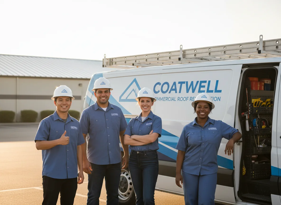 Commercial roof coating company in Melvin, MI